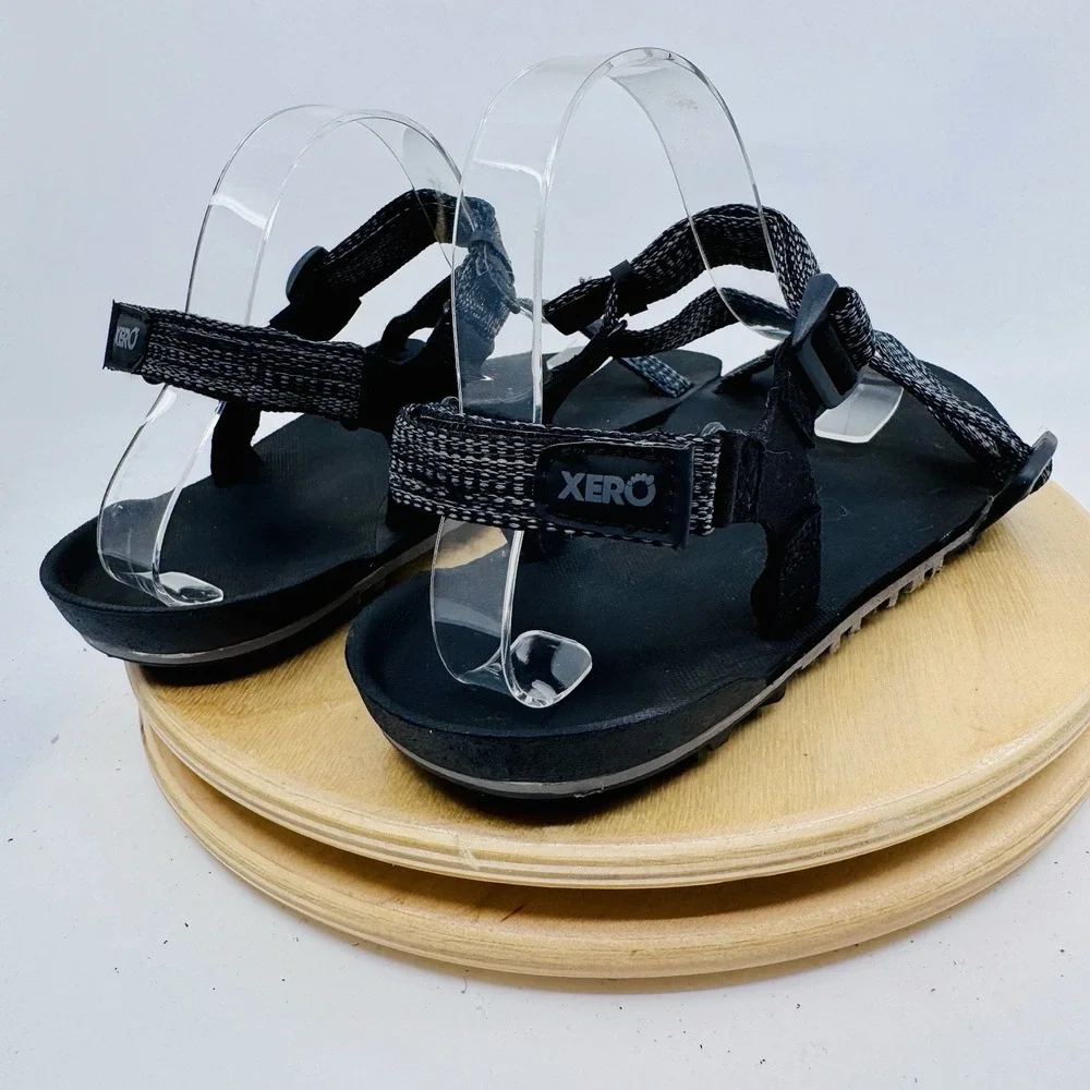 Xero Shoes Z-Trail EV Barefoot Hiking Sandals Black Women's Size 8 Lightweight